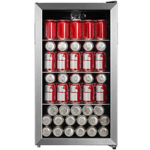 Midea MRV115S1BST Premium Beverage and Wine Cooler - Stainless Steel