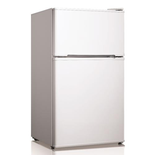 Midea FKATMP031AEW 3.1 Cu. Ft. Compact Refrigerator - Double Door White