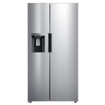 Midea MRS26D7AST 26.3 Cu. Ft. Side-by-Side Refrigerator - Premium Stainless Steel