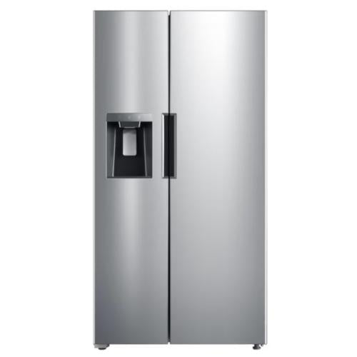 Midea MRS26D7AST 26.3 Cu. Ft. Side-by-Side Refrigerator - Premium Stainless Steel