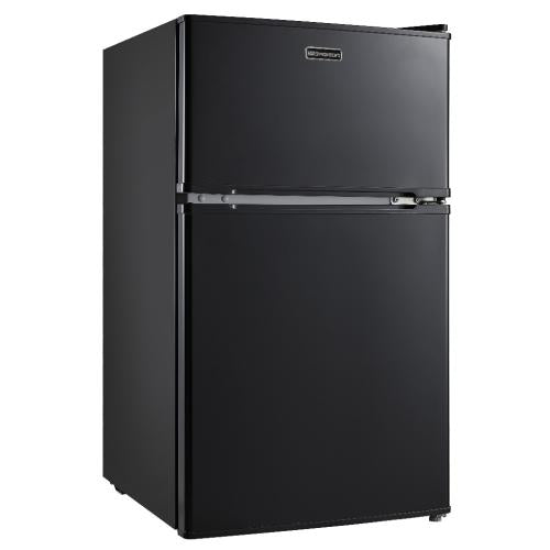 Midea CR510BE 18 Cu. Ft. Top Mount Refrigerator - Black