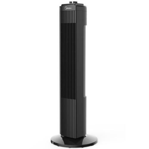 Midea FZ1019MB 28-Inch Oscillating Tower Fan - Black