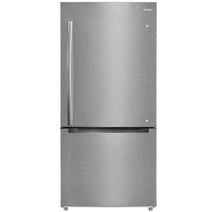 Midea MRB19B5AST 18.7 Cu. Ft. Frost-Free Bottom Mount Refrigerator - Stainless Steel