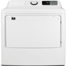 Midea MLG45N1BWW 7.5 Cu. Ft. High-Efficiency Front Load Gas Dryer