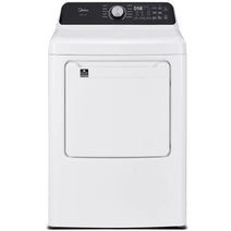 Midea MLTG45N4BWW 7.0 Cu. Ft. Smart Gas Tumble Dryer with Voice Control
