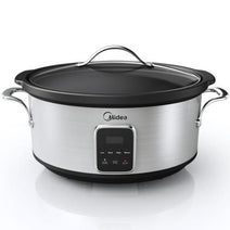 Midea MDTC7004 7-Quart Large Capacity Slow Cooker with Manual Controls