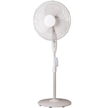 Midea FS408JRA 16-Inch Deluxe Pedestal Standing Fan with Remote