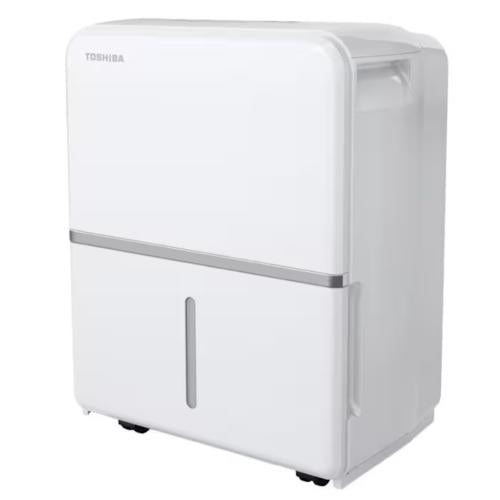 Midea TDDP2213ES2C Toshiba 22-Pint Arctic White High-Efficiency Dehumidifier