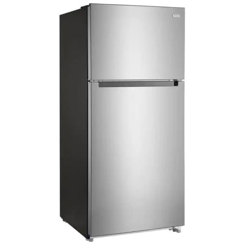 Midea MSTF18SSR Seasons 18 Cu. Ft. Top Mount Refrigerator - Stainless Steel