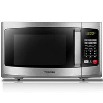 Midea EM925A5ASS Toshiba 0.9 Cu. Ft. Digital Microwave Oven, Stainless Steel