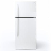 Midea WHD663FWEW1D 18 Cu. Ft. Top Mount Refrigerator - White Deluxe