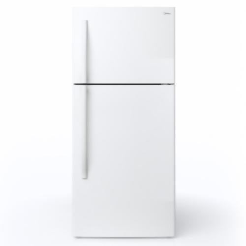 Midea HD663FWEW 18 Cu. Ft. Top Mount Refrigerator - White