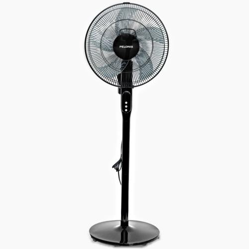 Midea FS4018AR 16-Inch DC Motor Pedestal Fan with 12-Speed Settings