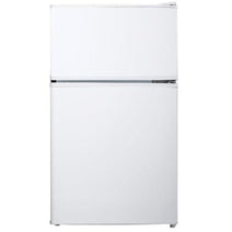 Midea WHD125FW1 3.3 Cu. Ft. Compact Refrigerator - Double Door White