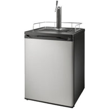 Midea NSBK1TSS6 Insignia Stainless Steel Beer Cooler with CO2 Tank Support