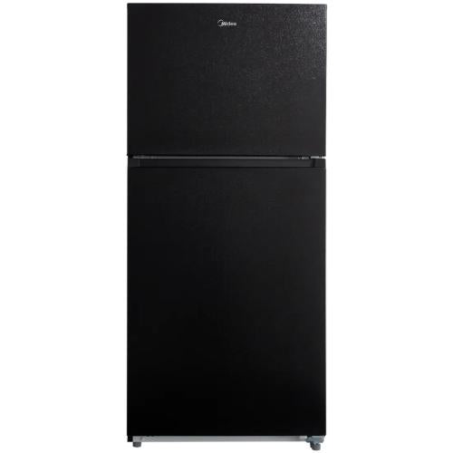Midea MRT18D3BBB 18.1 Cu. Ft. Garage Ready Top Mount Refrigerator - Black