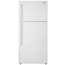 Midea MDTF18WHR Vissani 18 Cu. Ft. Top Mount Refrigerator - White Finish