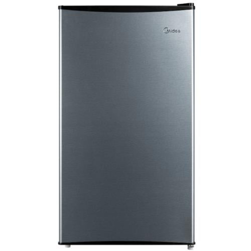 Midea MRM31S4ASLC Compact Single Door Refrigerator - Stainless Look