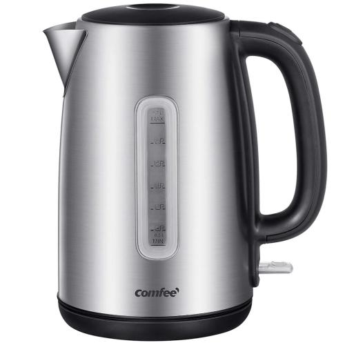 Midea CEKS001 COMFEE' Stainless Steel Cordless Electric Kettle