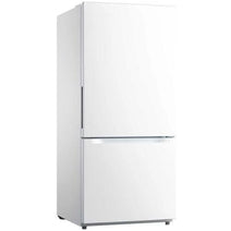 Midea MSBF18WHIM Seasons 18.7 Cu. Ft. Bottom Mount Refrigerator with Icemaker - White