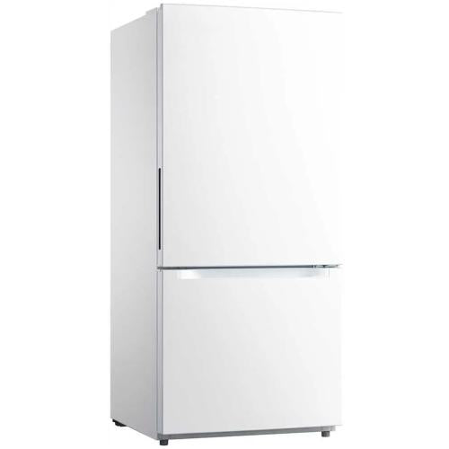 Midea MSBF18WHIM Seasons 18.7 Cu. Ft. Bottom Mount Refrigerator with Icemaker - White