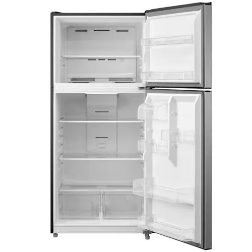 Midea MDTF18SSR5 Vissani 18.1 Cu. Ft. Top Mount Refrigerator - Stainless Steel