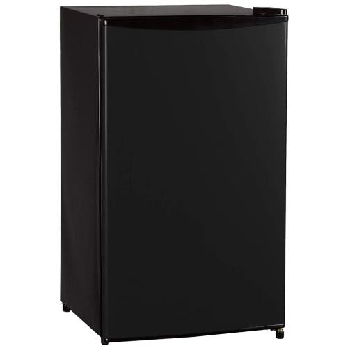 Midea KSTRC331DB Keystone 3.3 Cu. Ft. Compact Single Door Refrigerator - Black