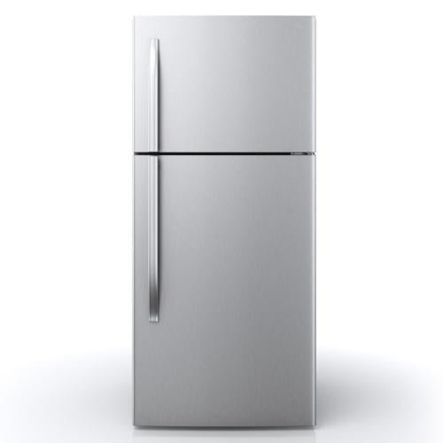 Midea WHD663FWESS1 18 Cu. Ft. Top Mount Refrigerator - Stainless Steel