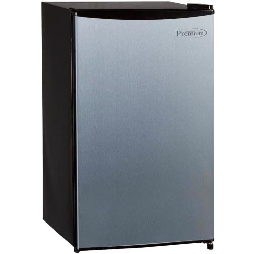 Midea PRF33600MS 4.4 Cu. Ft. Compact Mini Fridge - Stainless Steel Look