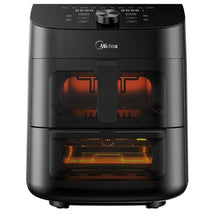 Midea MAD113MCAF 11-Quart Dual Basket Air Fryer Oven with Sync-Finish Technology
