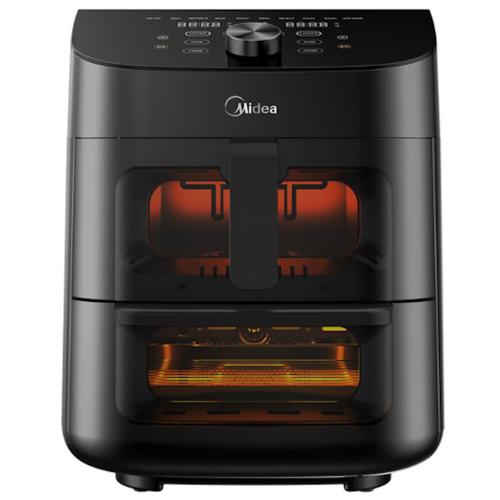 Midea MAD113MCAF 11-Quart Dual Basket Air Fryer Oven with Sync-Finish Technology