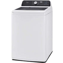Midea MLTW51A2BWW 5.1 Cu. Ft. Smart Agitator Top Load Washer - White