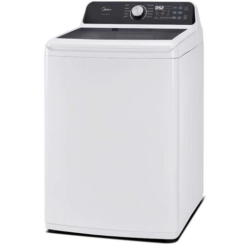 Midea MLTW51A2BWW 5.1 Cu. Ft. Smart Agitator Top Load Washer - White