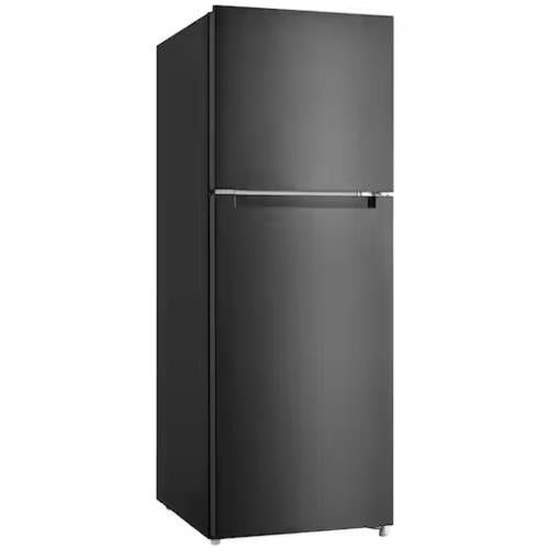 Midea MDTF10BKES4 Vissani 10.1 Cu. Ft. Energy Star Top Mount Refrigerator - Black