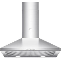 Midea MVP30W6AST 30-Inch Pyramid Wall Mount Range Hood - Stainless Steel