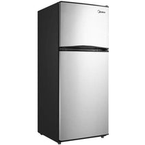 Midea MRT12B2AST 12 Cu. Ft. Top Mount Refrigerator - Stainless Steel