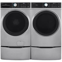 Midea MLH52S7AGS 5.2 Cu. Ft. Front Load Washer - Graphite Silver