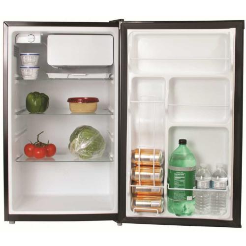 Midea 2493165 4.4 Cu. Ft. Energy Star Compact Refrigerator - Black