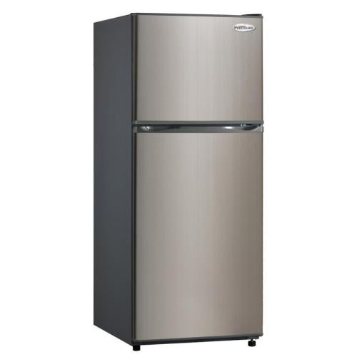 Midea PRN10060MS 10 Cu. Ft. Top Mount Refrigerator - Stainless Steel