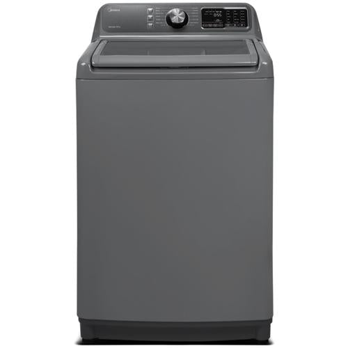 Midea MLV45N3BMG 4.5 Cu. Ft. Top Load Washer with Wave Impeller - Metallic Gray